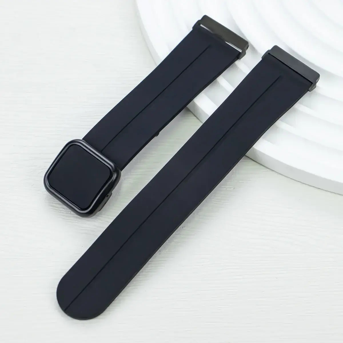 Fitbit Versa & Sense Silikonarmband – wasserdicht & magnetisch