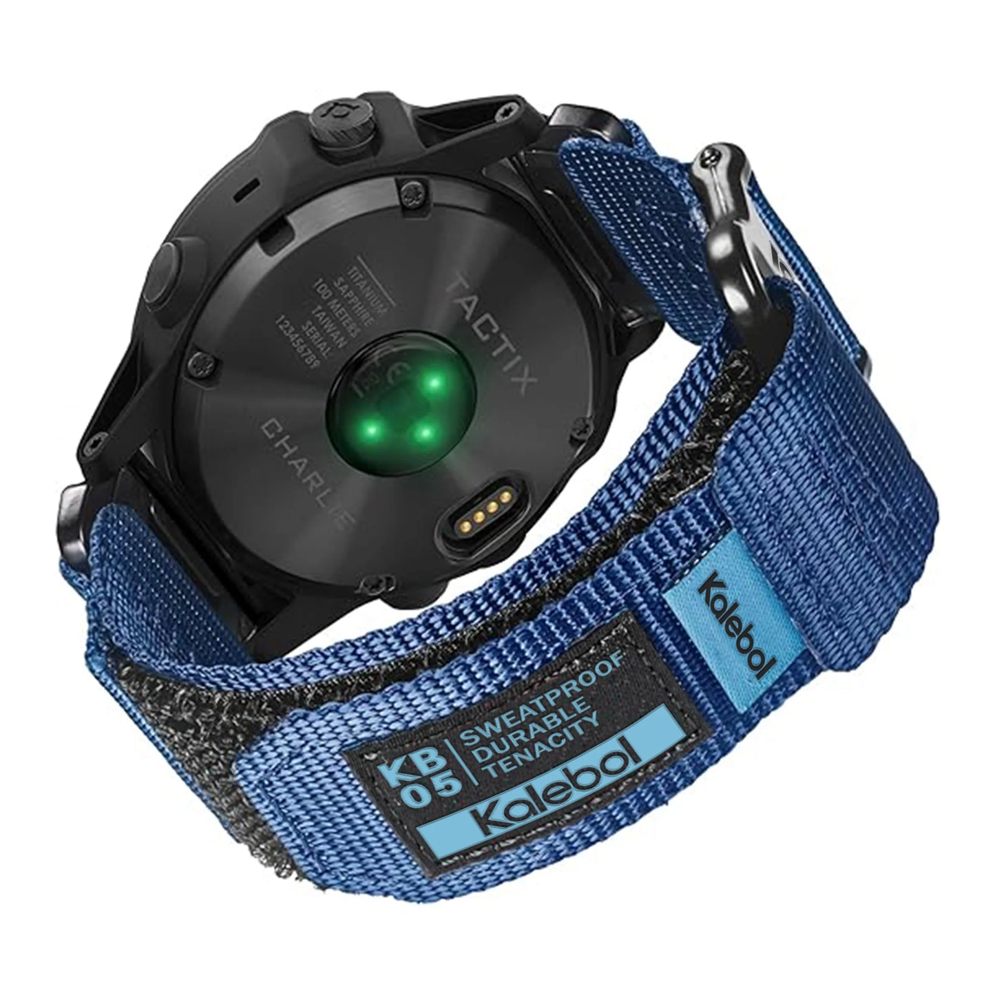 Bracelet en nylon Garmin - Bracelet de sport tactique respirant