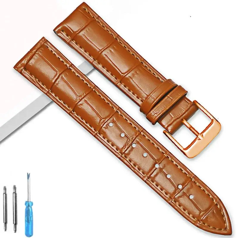 Bracelet en cuir Samsung Galaxy Watch - Classique et élégant