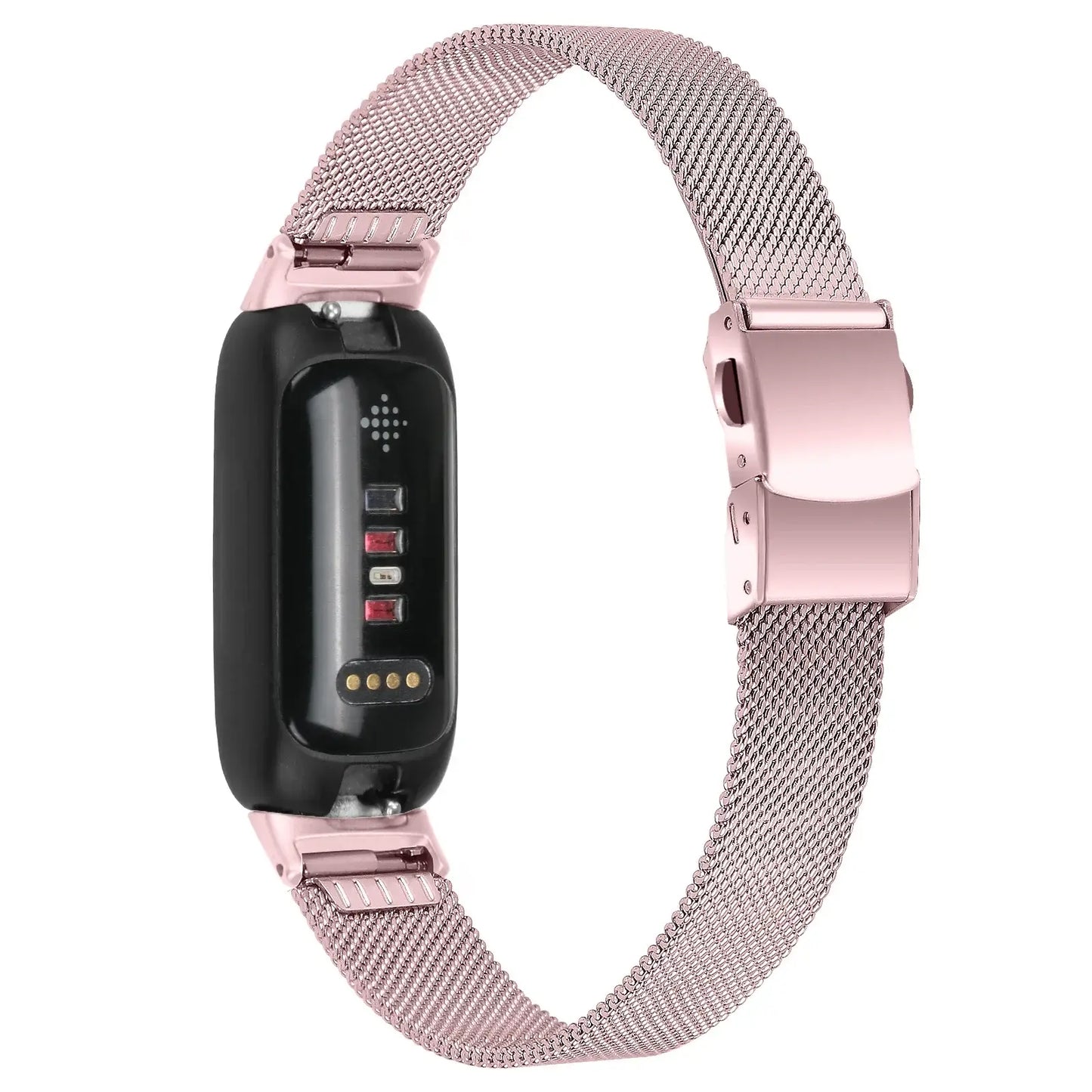 Bracelet en acier inoxydable fin Fitbit Inspire 3 – Bracelet en métal élégant et minimaliste