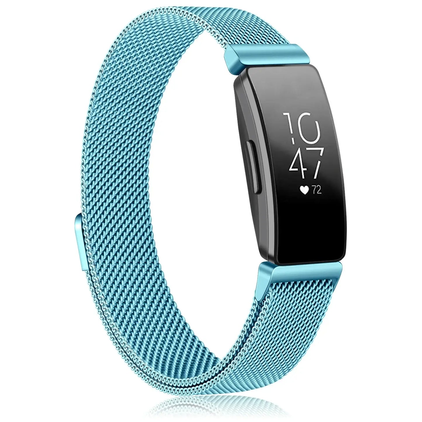 Bracelet Milanais Aimanté en Acier Inoxydable Fitbit Inspire 2, 1, HR