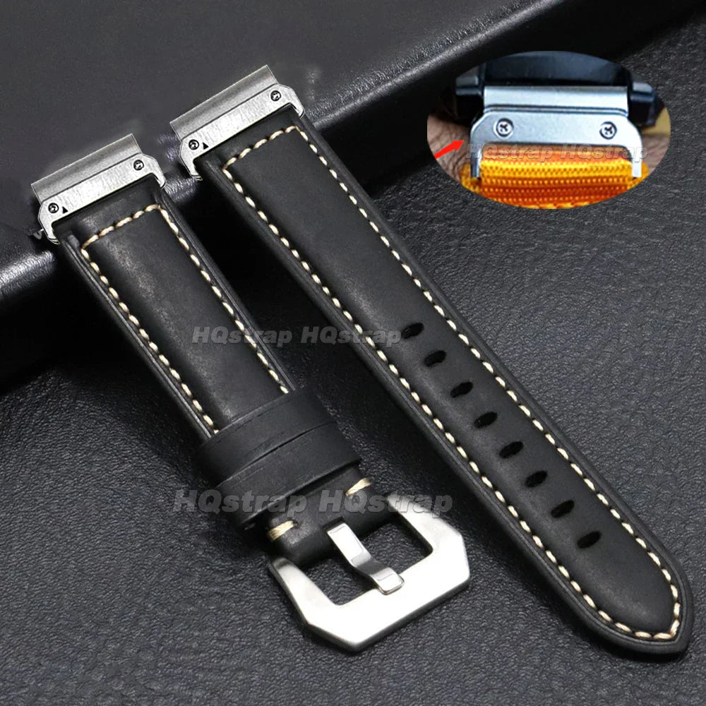 Garmin Vintage Lederarmband – klassisch und komfortabel
