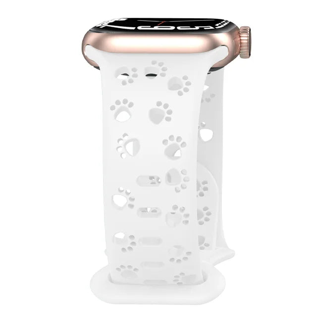 Apple Watch Silikonarmband – Weiches Hohlkatzenmuster