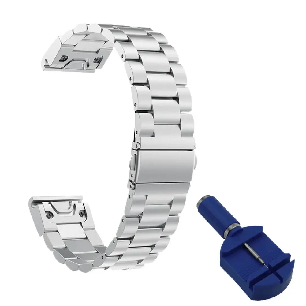 Garmin QuickFit Armband aus Edelstahl - Elegant und stilvoll