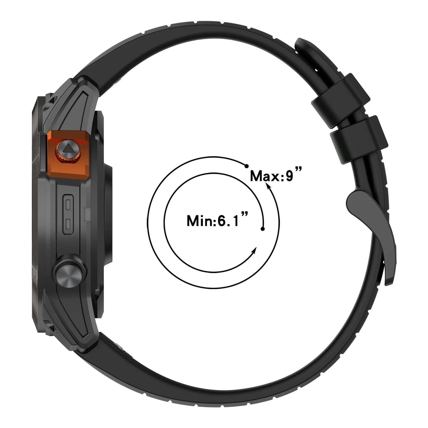 Garmin Silikonarmband – Weiches, flexibles, bequemes Armband