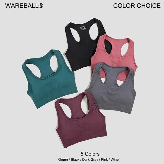 🏋️‍♀️ Women's Padded Sports Bra Tank Top