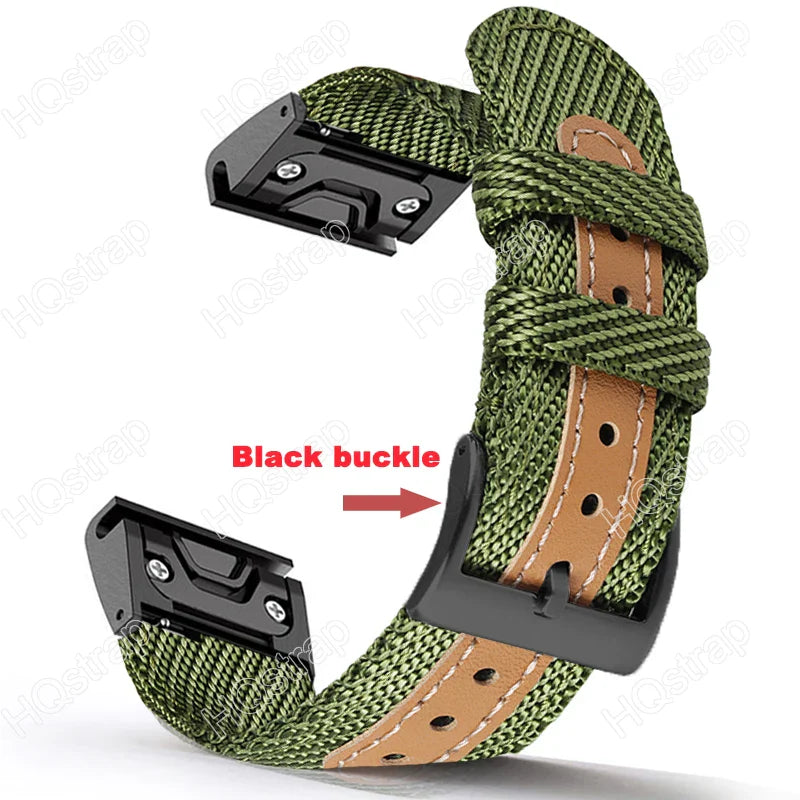 Garmin Sport-Nylon-Armband – Atmungsaktives, bequemes Design