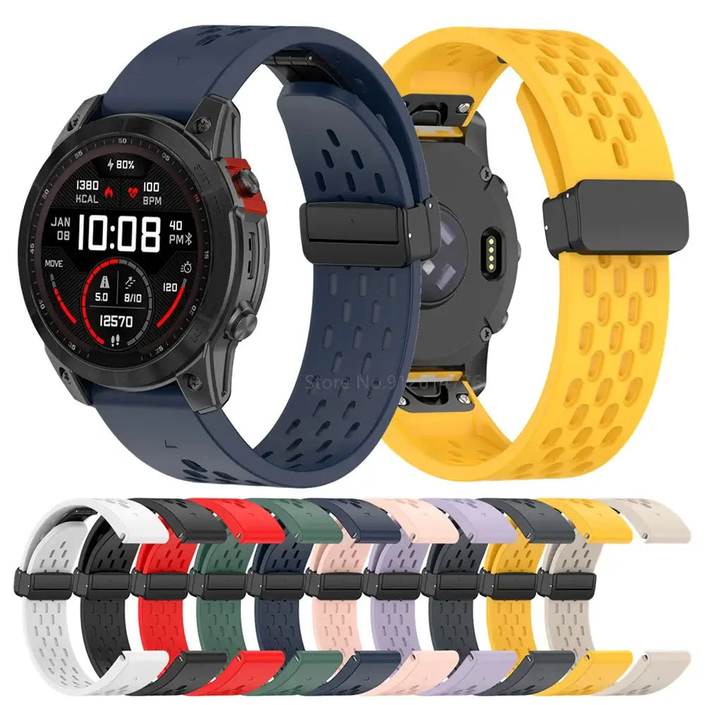 Bracelet en silicone Garmin – Bracelet QuickFit respirant