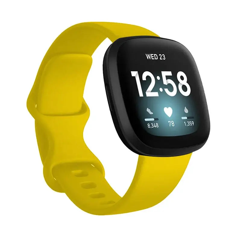 Bracelets en silicone Fitbit Versa et Sense – Bracelets durables et élégants