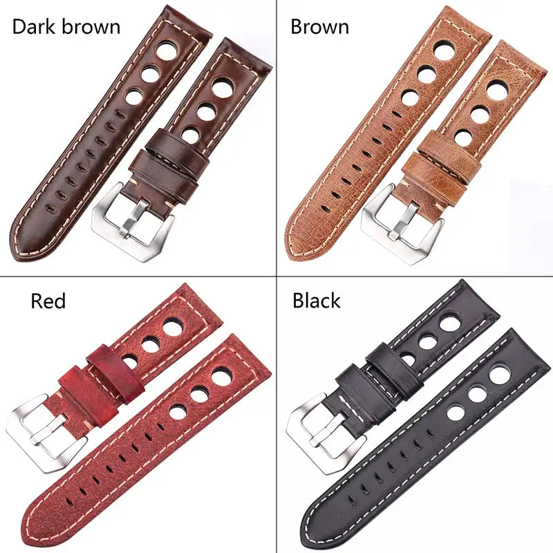 Ticwatch Leather Band - Genuine Classic Comfort Strap