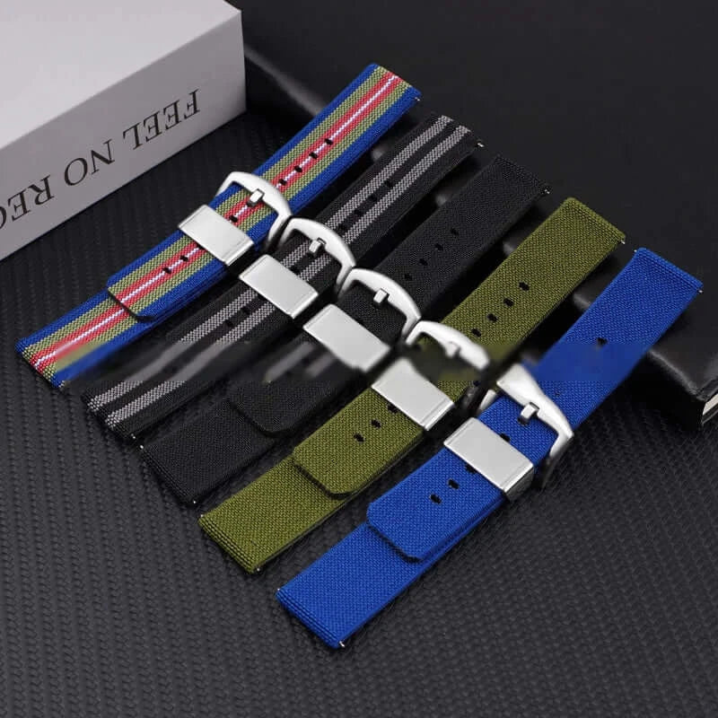 Bracelet en nylon et acier Ticwatch robuste - Robuste et polyvalent