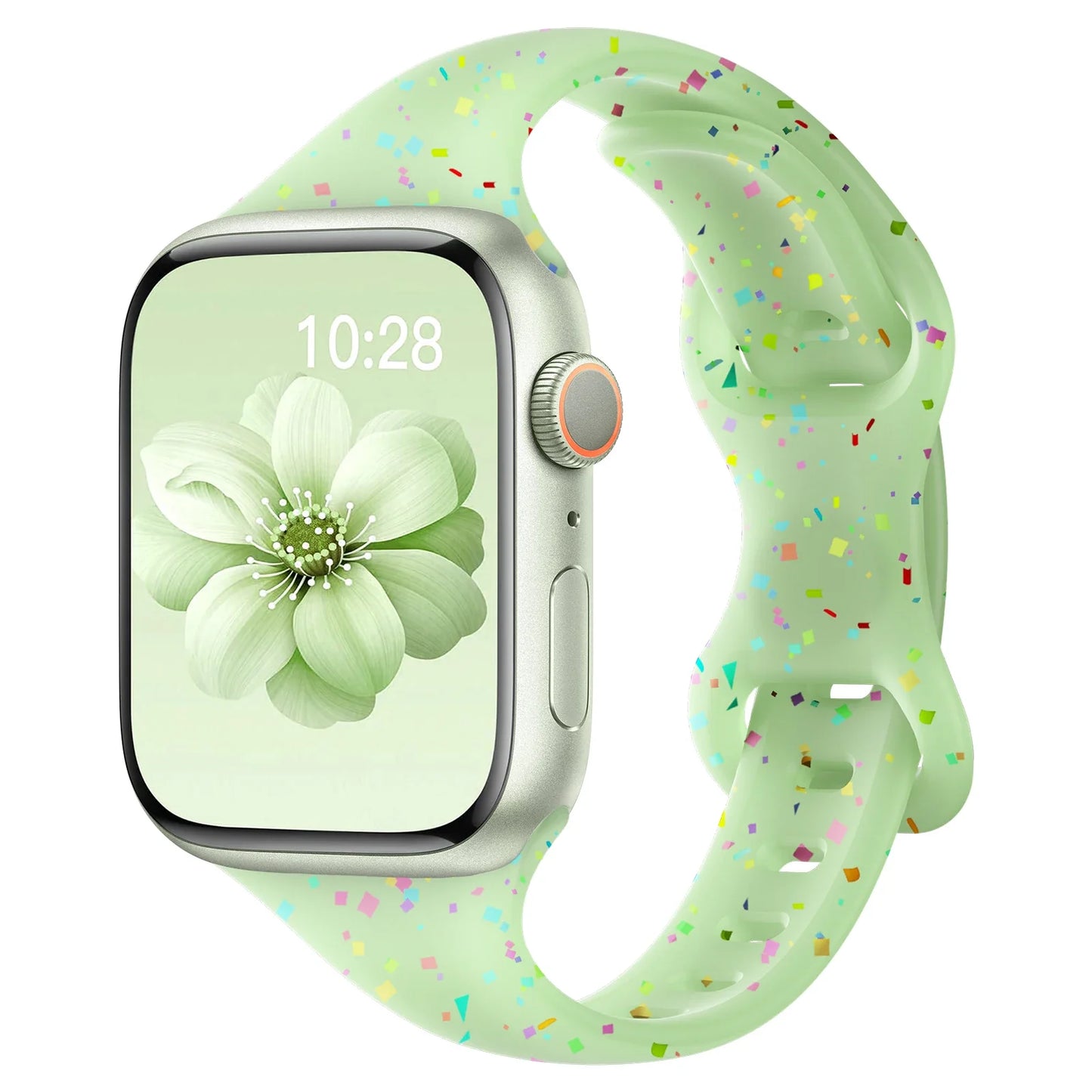 Bracelet en silicone pour Apple Watch - Design souple et flexible - Coloré