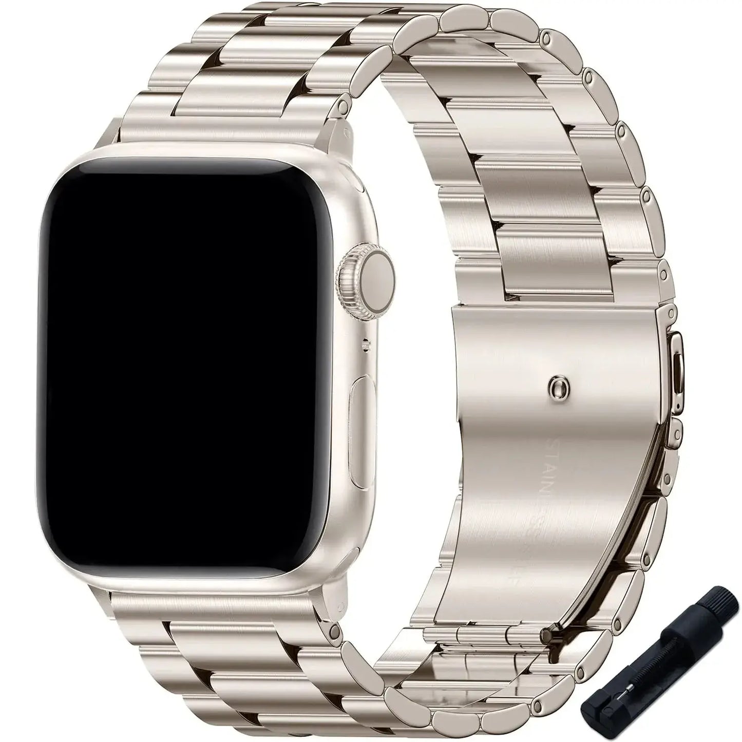 Apple Watch Edelstahlarmband – Elegantes, robustes Design