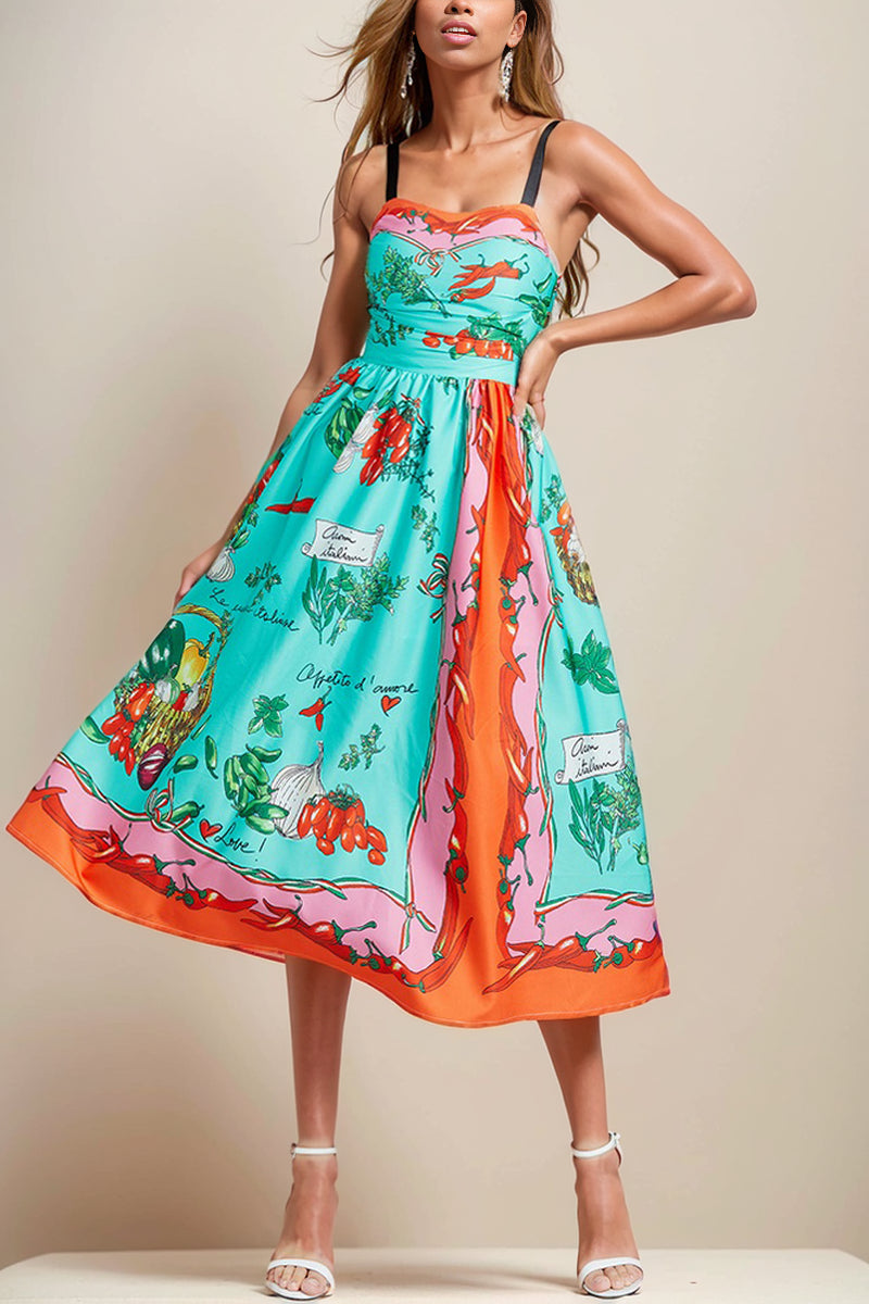 Robe d'été courte à manches courtes pour célébrité