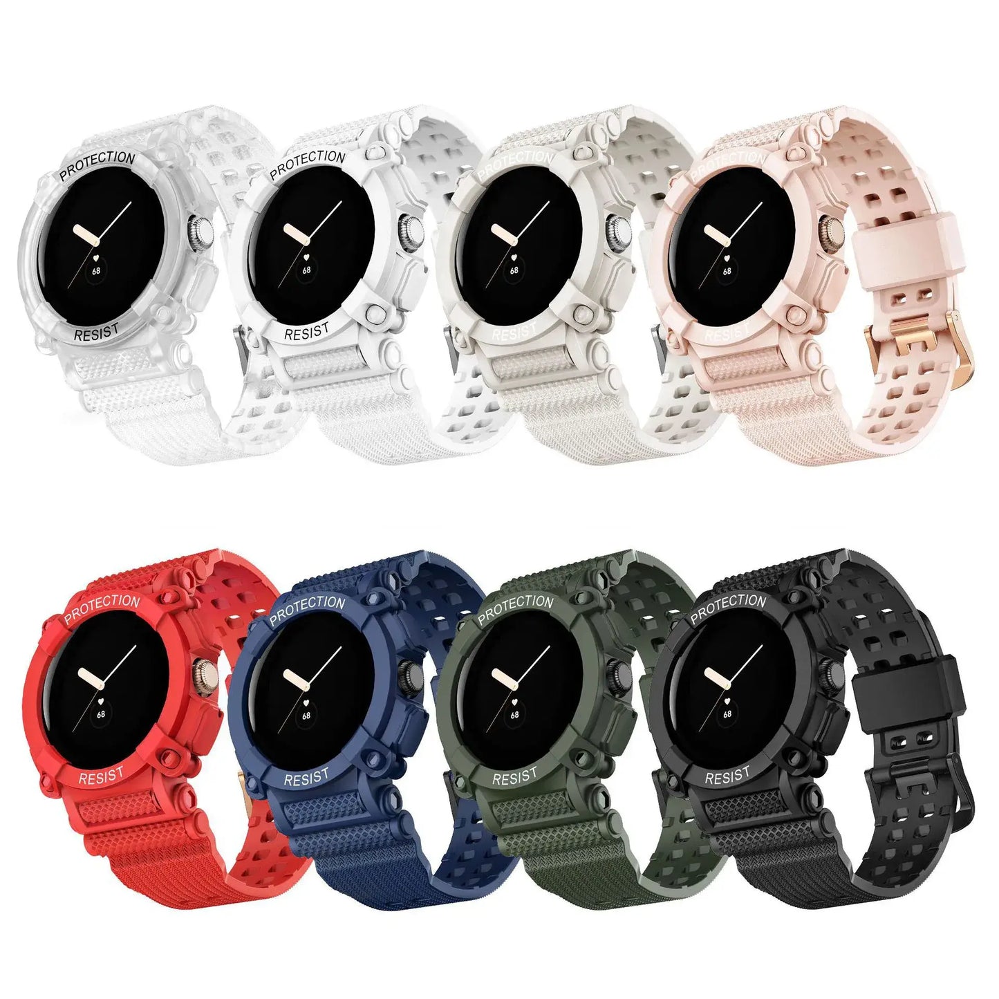 Boîtier et bracelet Google Pixel Watch – Durables et élégants