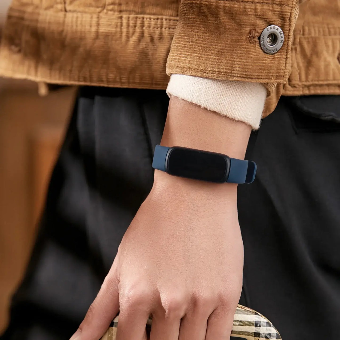 Fitbit Inspire 3 Silikonarmband – Weiches wasserdichtes Armband