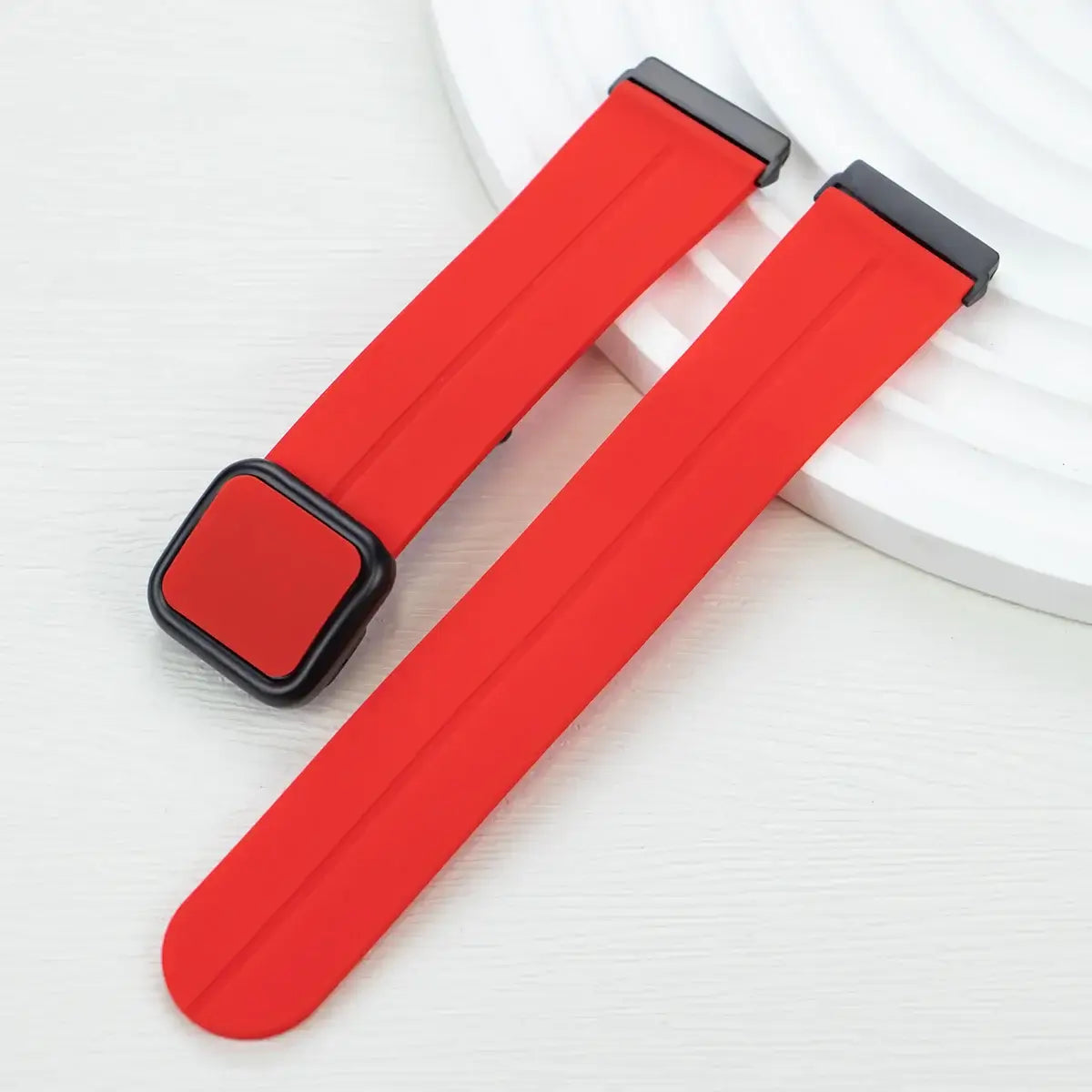 Fitbit Versa & Sense Silikonarmband – wasserdicht & magnetisch