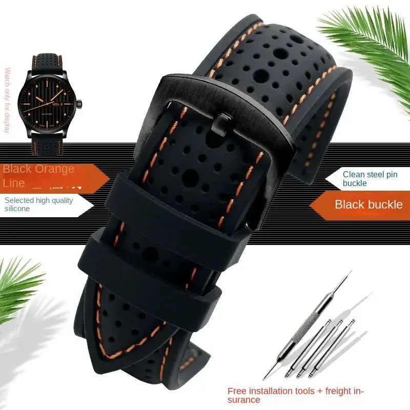 Bracelet en silicone pour Samsung Galaxy Watch - Respirant et élégant
