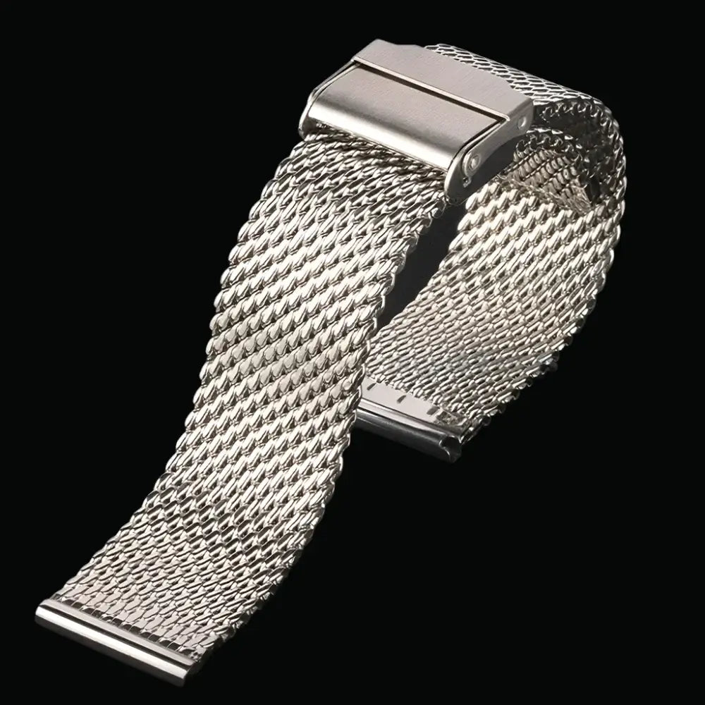 Ticwatch Mailänder-Edelstahlarmband - Erstklassiges stilvolles Design