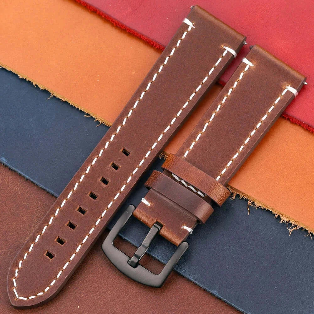 Huawei Lederarmband - Premium, Klassisch, Stilvolles Design