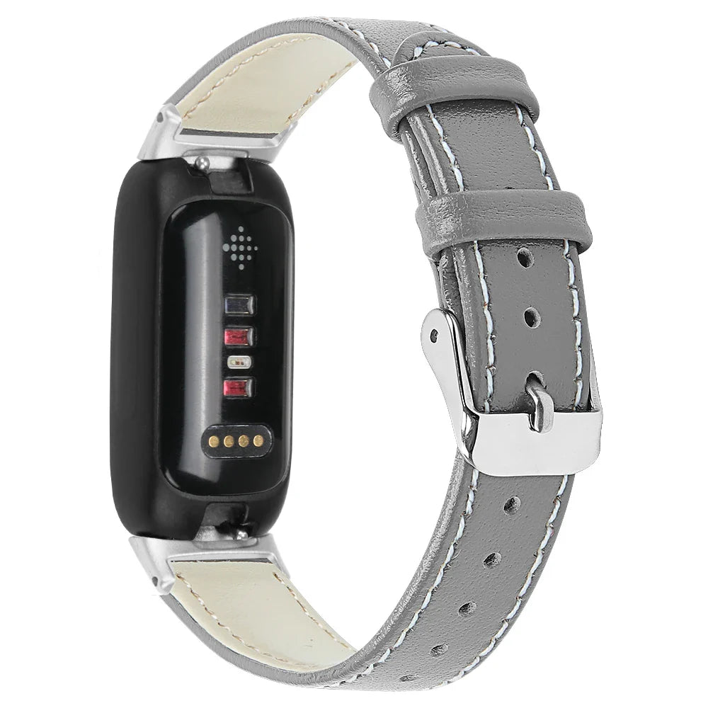 Fitbit Inspire 3 Lederarmband – Stilvolles und atmungsaktives Armband