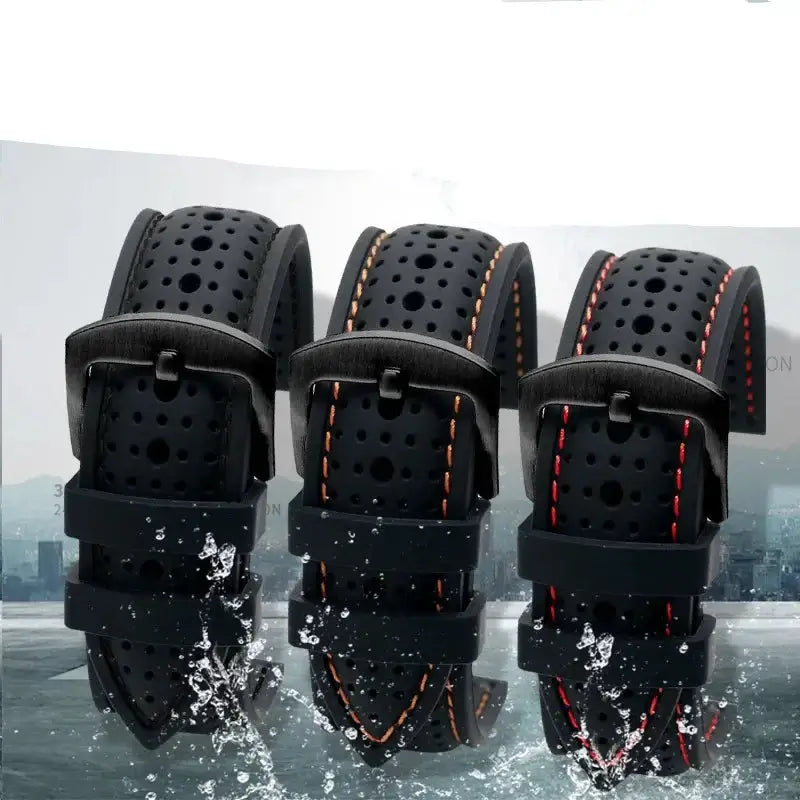Suunto Silikonarmband – atmungsaktives gemustertes Design