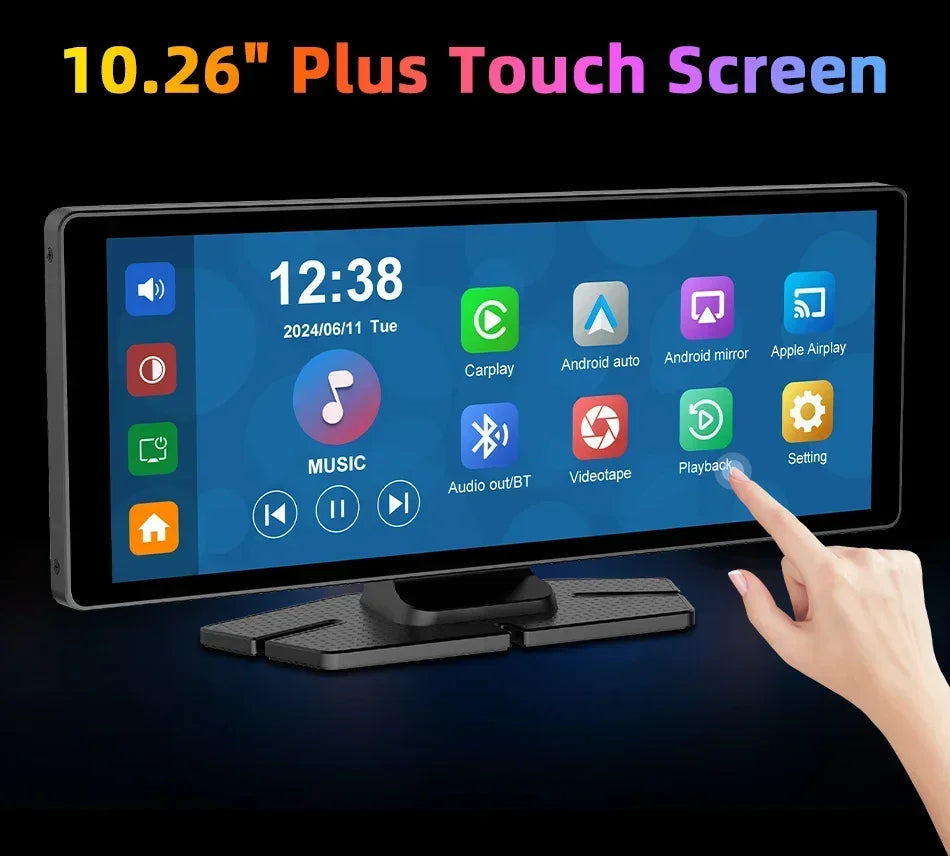 Srnubi 10.26-Inch CarPlay & Android Auto Screen – T322/T333 Options