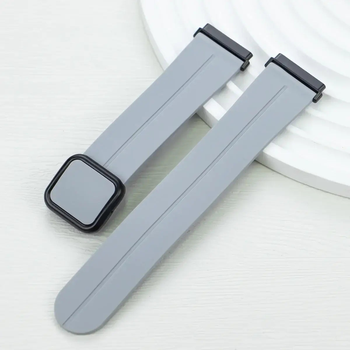 Fitbit Versa & Sense Silikonarmband – wasserdicht & magnetisch
