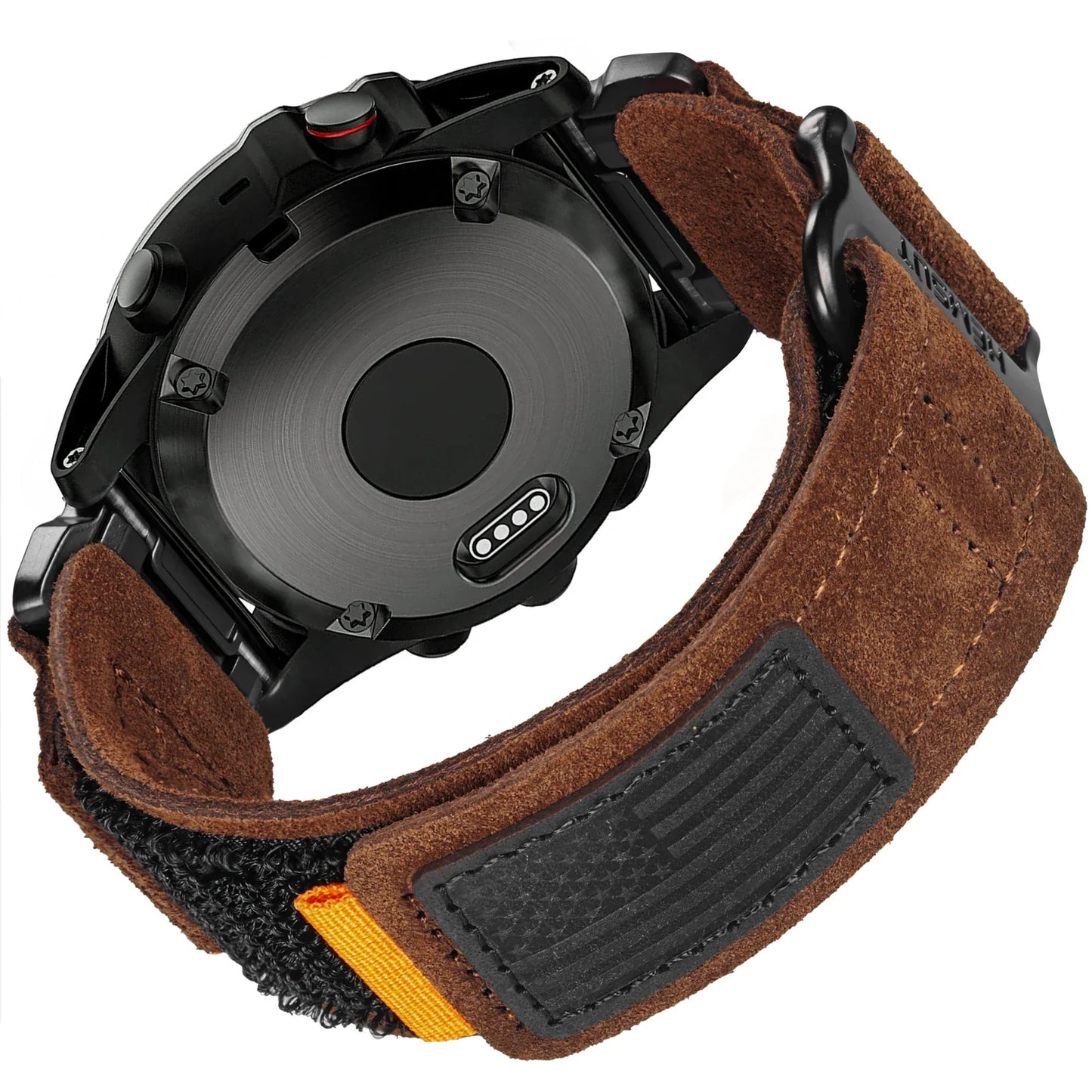Bracelet de montre en cuir Garmin – Style sportif haut de gamme