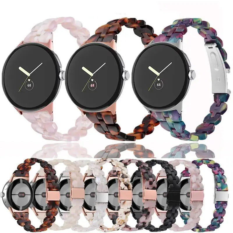 Google Pixel Watch Resinarmband – Stilvolles und robustes Design