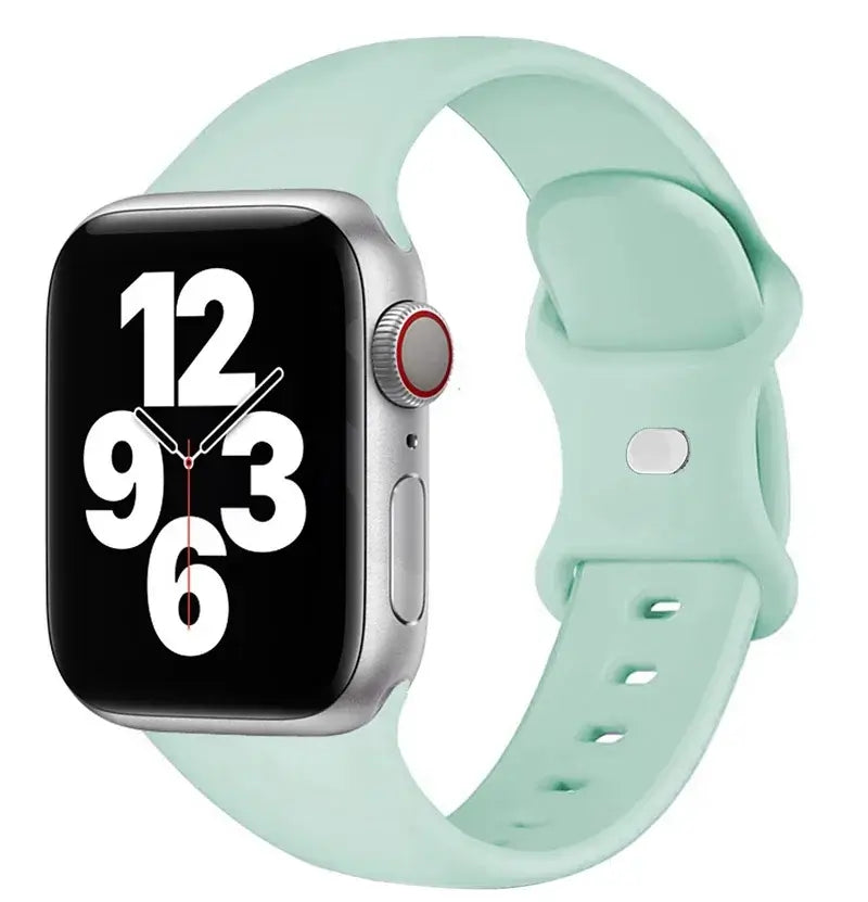 Apple Watch Silikonarmband - Weiches wasserdichtes flexibles Armband