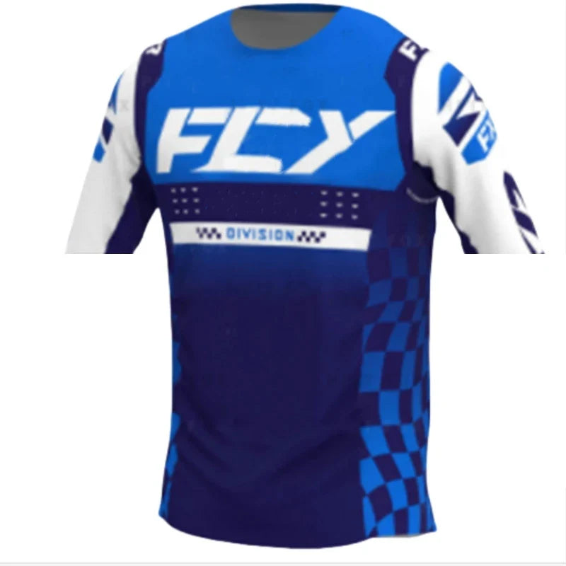 Mountain Bike Downhill Jerseys MTB Bike Shirts Offroad DH Motorcycle Jersey Motocross Sportwear Clothing Short sleeve cycling