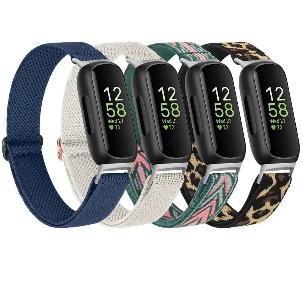 Bracelet en nylon respirant pour Fitbit Inspire 3, 2, 1, HR