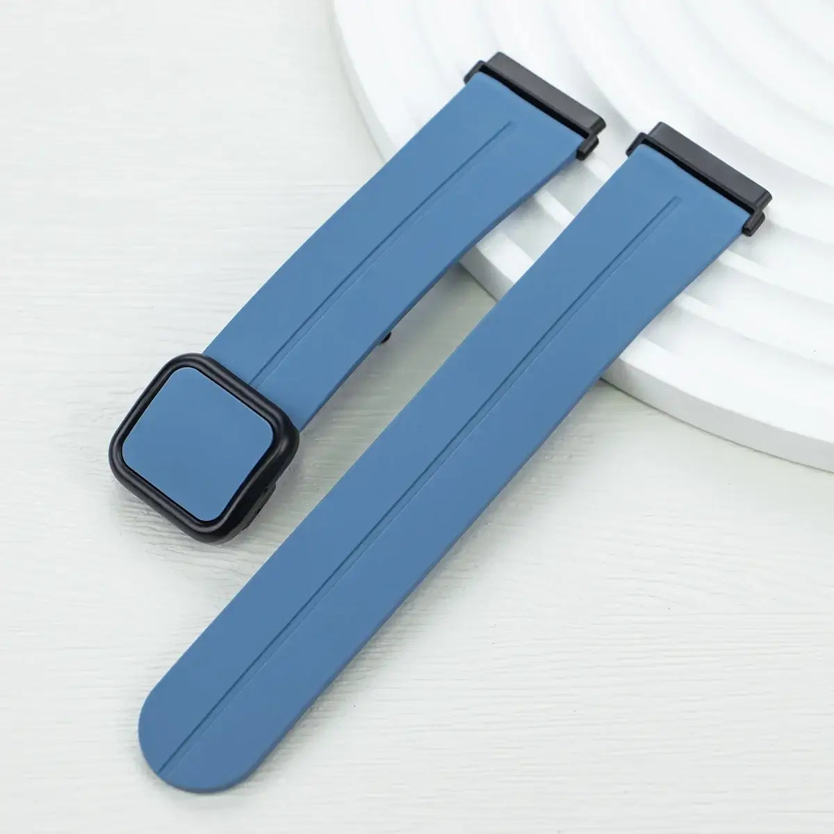 Fitbit Versa & Sense Silikonarmband – wasserdicht & magnetisch