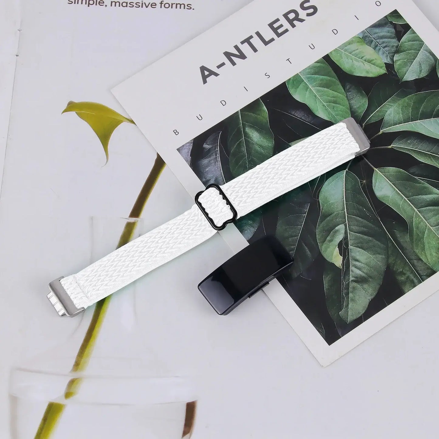 Bracelet en nylon pour Fitbit Inspire 3, 2, 1, HR - Sangle extensible et résistante