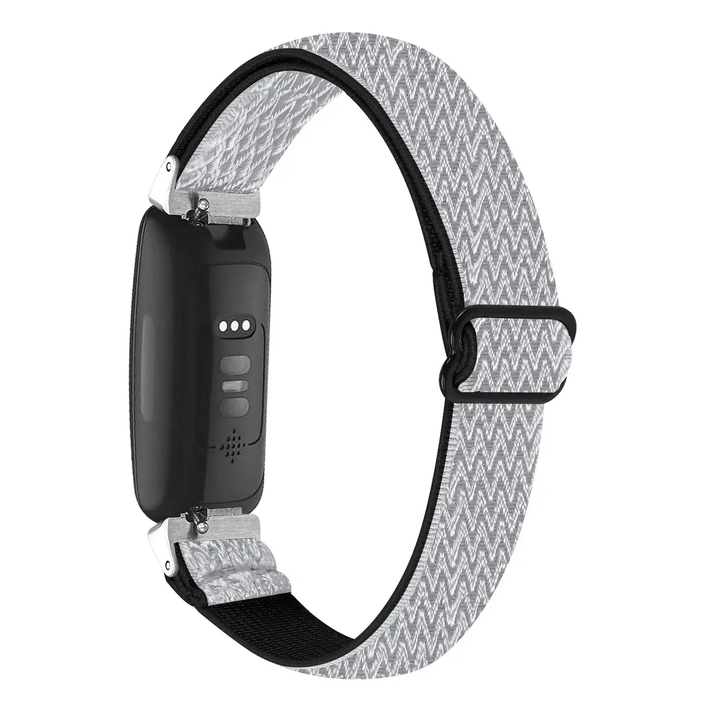 Bracelet en nylon pour Fitbit Inspire 3, 2, 1, HR - Sangle extensible et résistante
