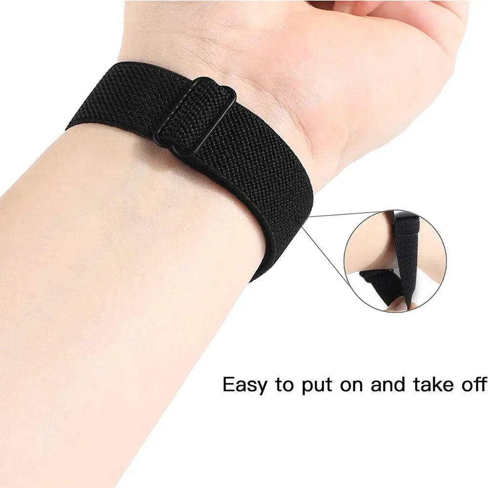 Fitbit Charge 5 6 Nylonarmband – Robust, atmungsaktiv, vielseitig
