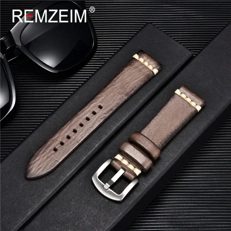 Samsung Galaxy Watch Leather Band - Premium Classic Style