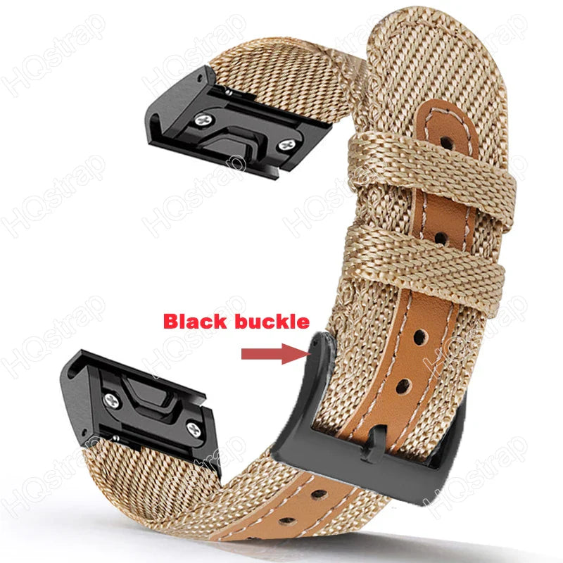 Garmin Sport-Nylon-Armband – Atmungsaktives, bequemes Design