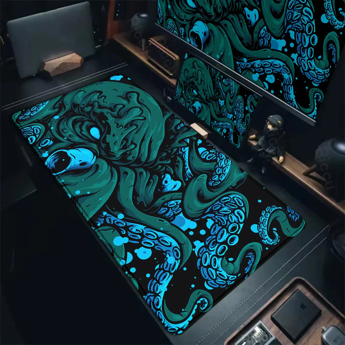 Octopus Monster Mouse Pad Large Size Gamer Keyboard Desk Mats Computer Table Gaming Mat XXL Extended Mausepad Office Accessories