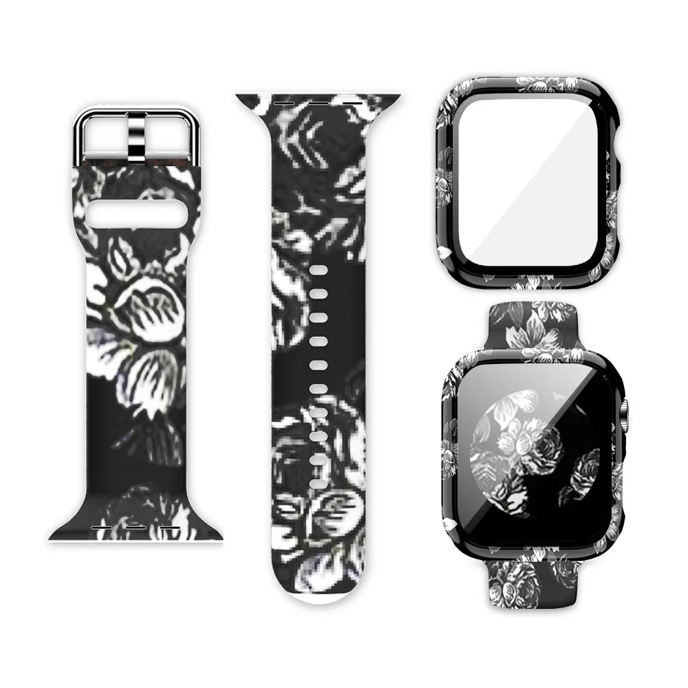Apple Watch Silicone Strap - Unique Printed Designs