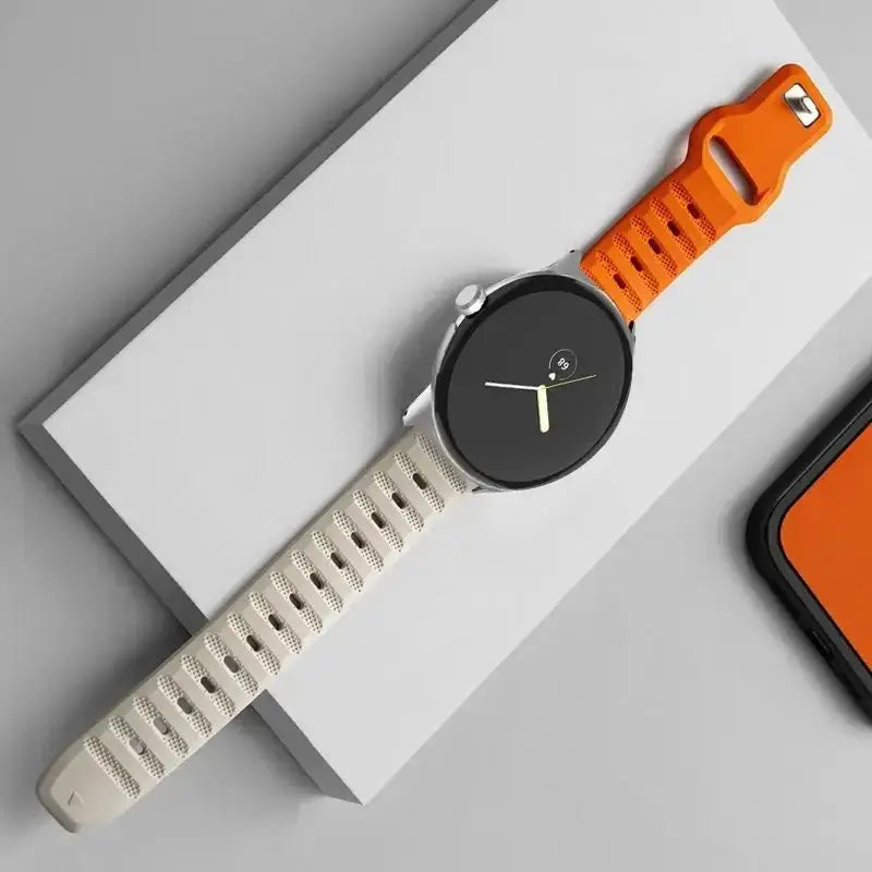 Google Pixel Sportarmband aus Silikon – atmungsaktiv und flexibel