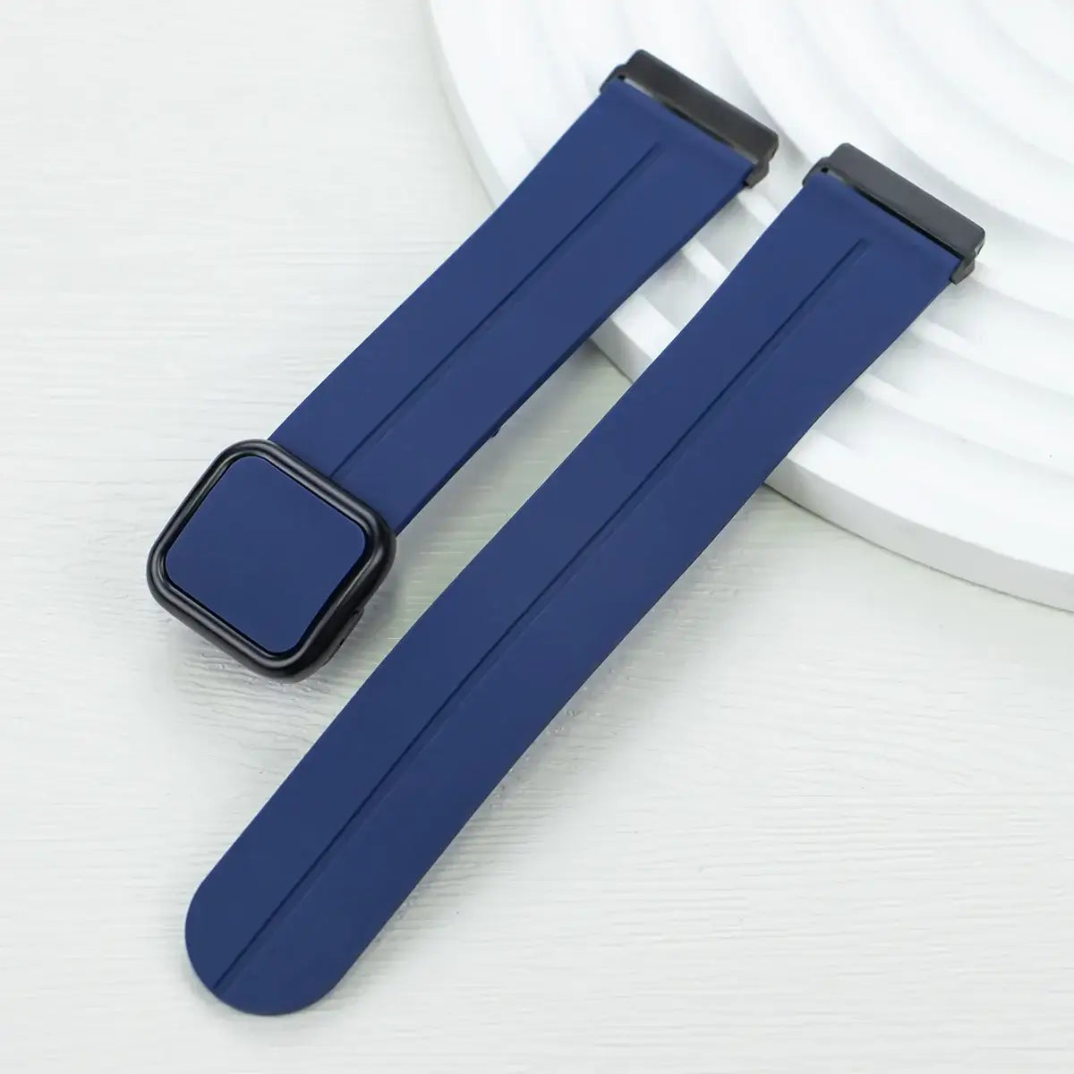 Fitbit Versa & Sense Silikonarmband – wasserdicht & magnetisch