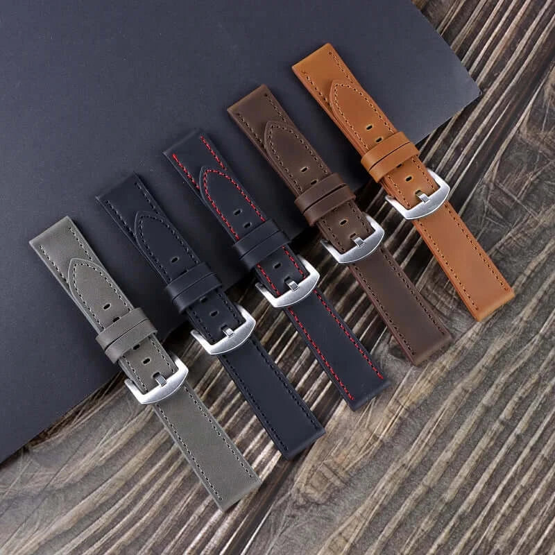 Samsung Galaxy Watch Lederarmband - Klassisches Premium-Design
