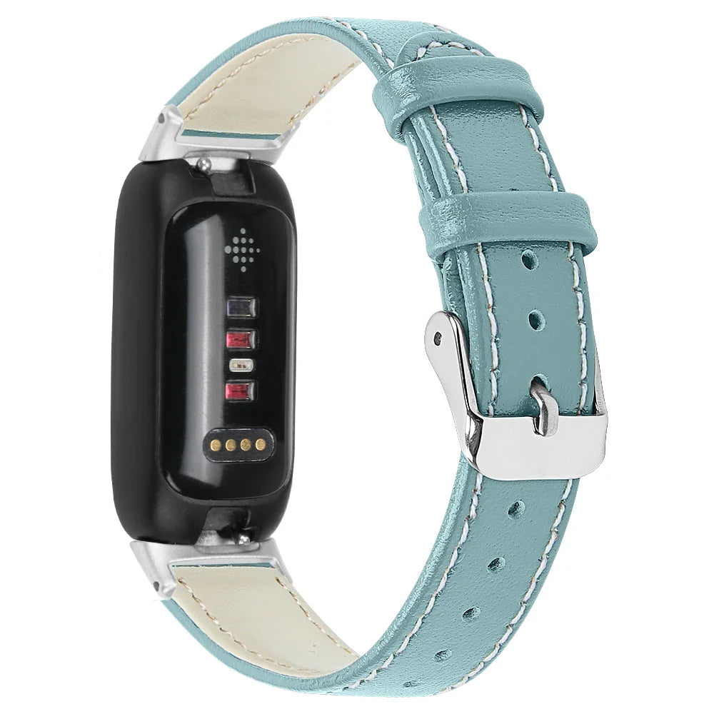 Fitbit Inspire 3 Lederarmband – Stilvolles und atmungsaktives Armband