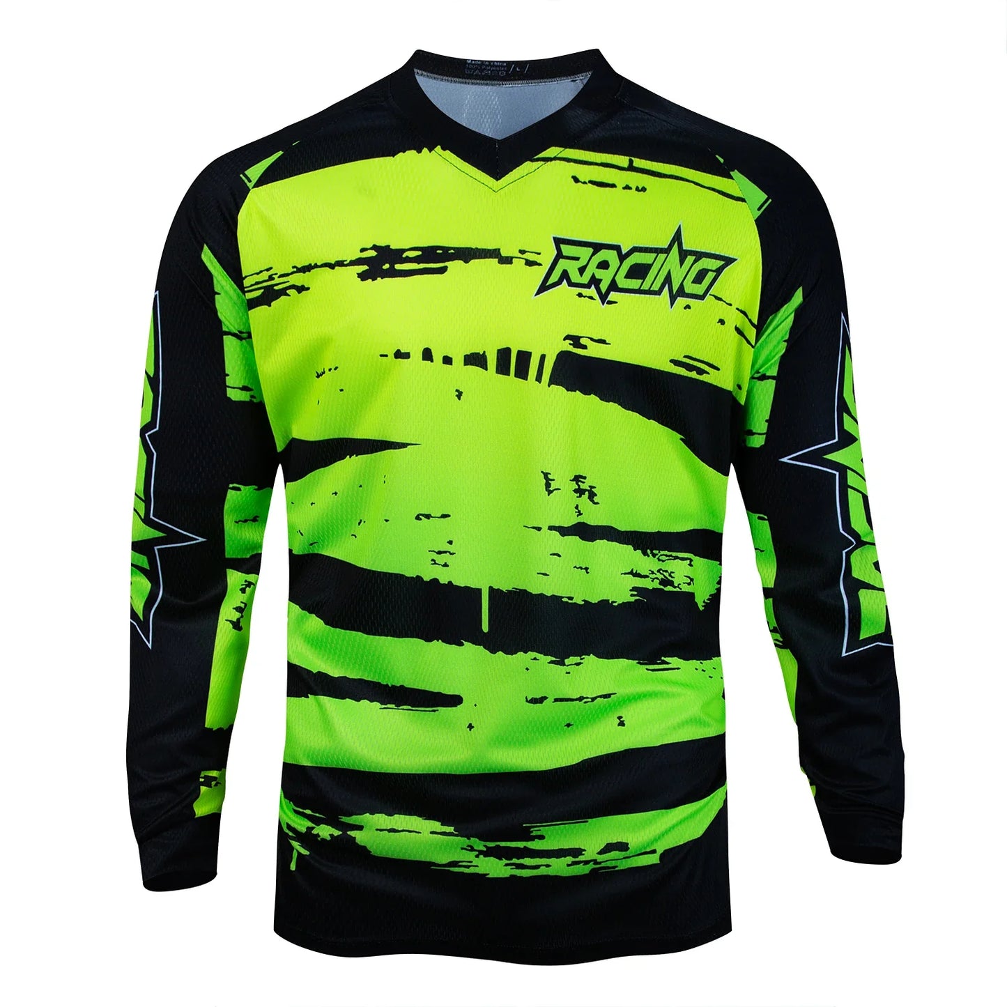 Pro Long Sleeve Motocross Shirt Mountain Bike Downhill Jersey Cross Country Bike Racing Shirt Quick Dry Mountain Bike T-Shirt