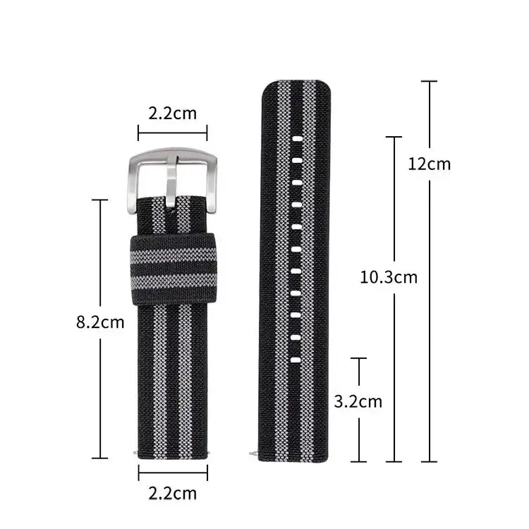 Ticwatch Nylonarmband - Leichtgewichtige Freizeitpassform
