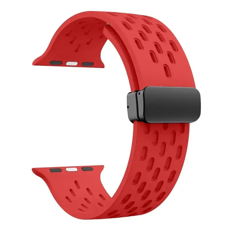 Apple Watch Silikonarmband – Atmungsaktives, bequemes Armband