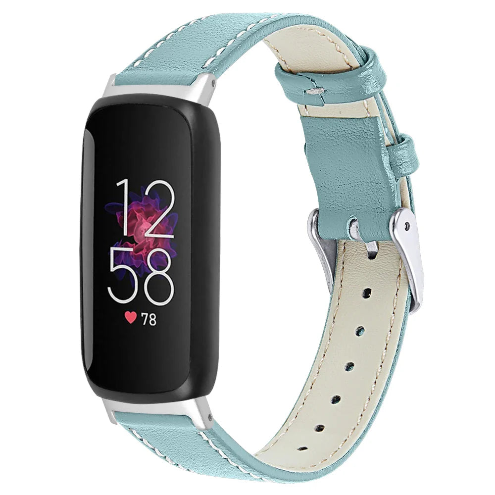 Fitbit Inspire 3 Lederarmband – Stilvolles und atmungsaktives Armband