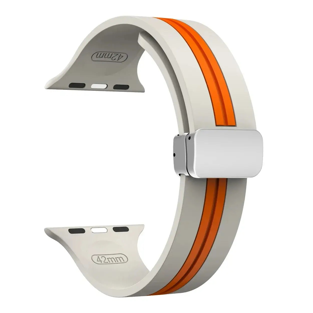 Apple Watch Silikonarmband – Robustes Design mit Magnetverschluss
